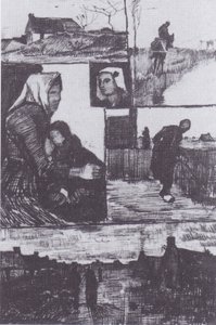 Sketch Sheet by Vincent van Gogh